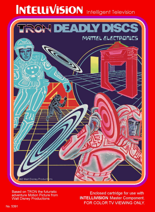 TRON - Deadly Discs box art