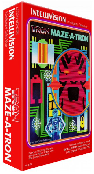 Tron - Maze-a-tron — box-3D (WOR)