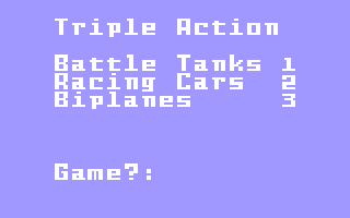 Triple Action — ss (WOR)