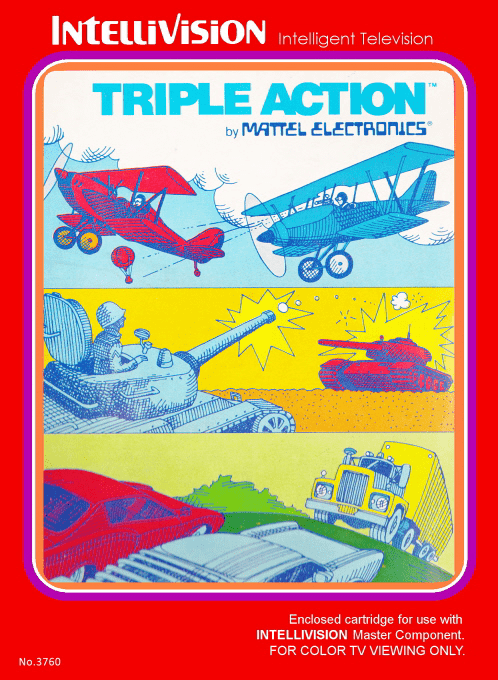Triple Action box art
