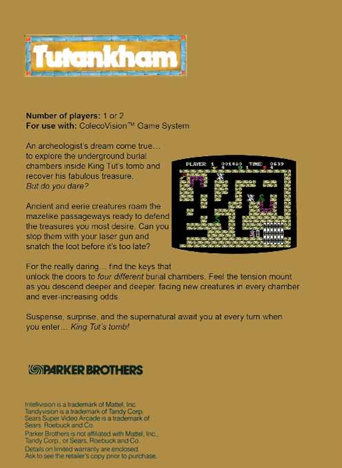 Tutankham — box-2D-back (WOR)