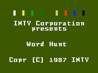 Word Hunt — sstitle (WOR)