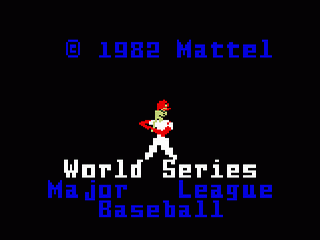 World Series Major League Baseball — sstitle (WOR)