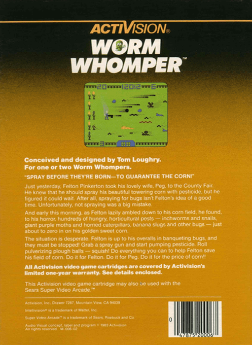 Worm Whomper — box-2D-back (WOR)