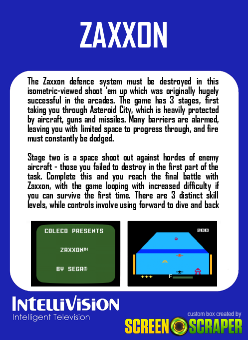 Zaxxon — box-2D-back (SS)