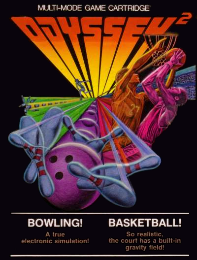 Bowling + Basketball box art