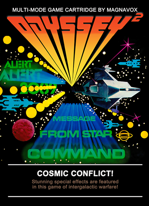 Cosmic Conflict! box art