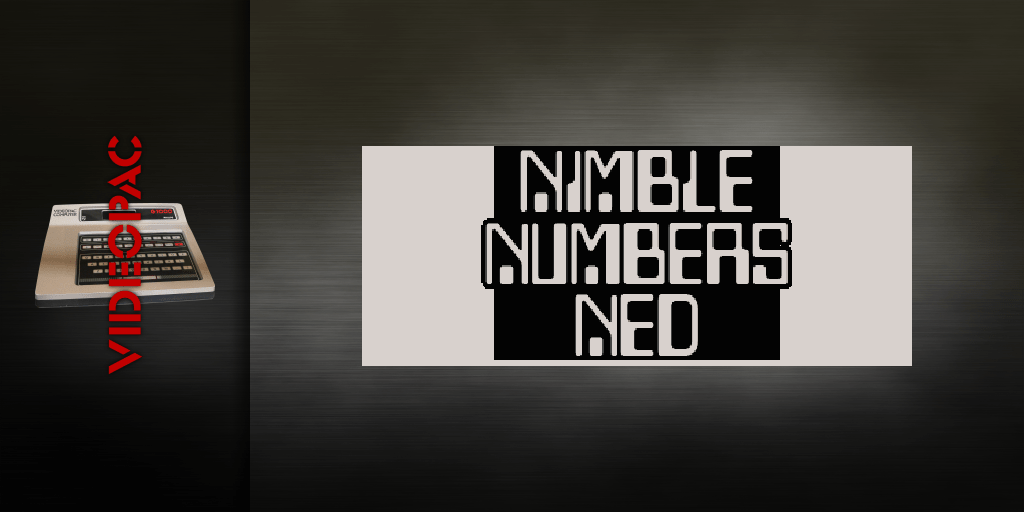 Nimble Numbers Ned — screenmarquee (US)