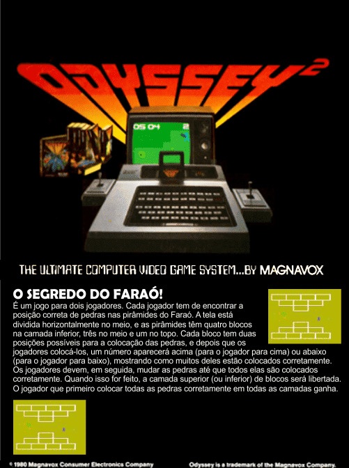 Secret Of The Pharaohs — box-2D-back (BR)