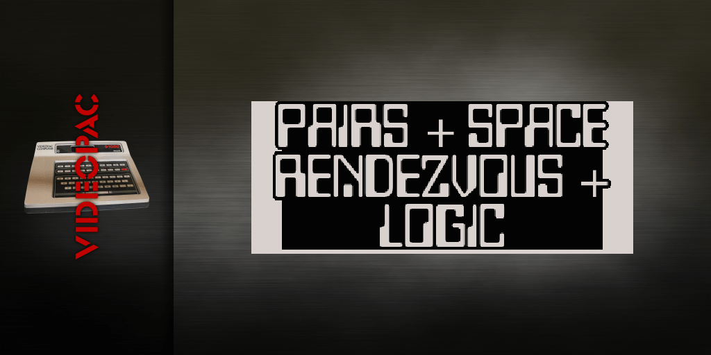 Pairs + Space Rendezvous + Logic — screenmarquee (WOR)