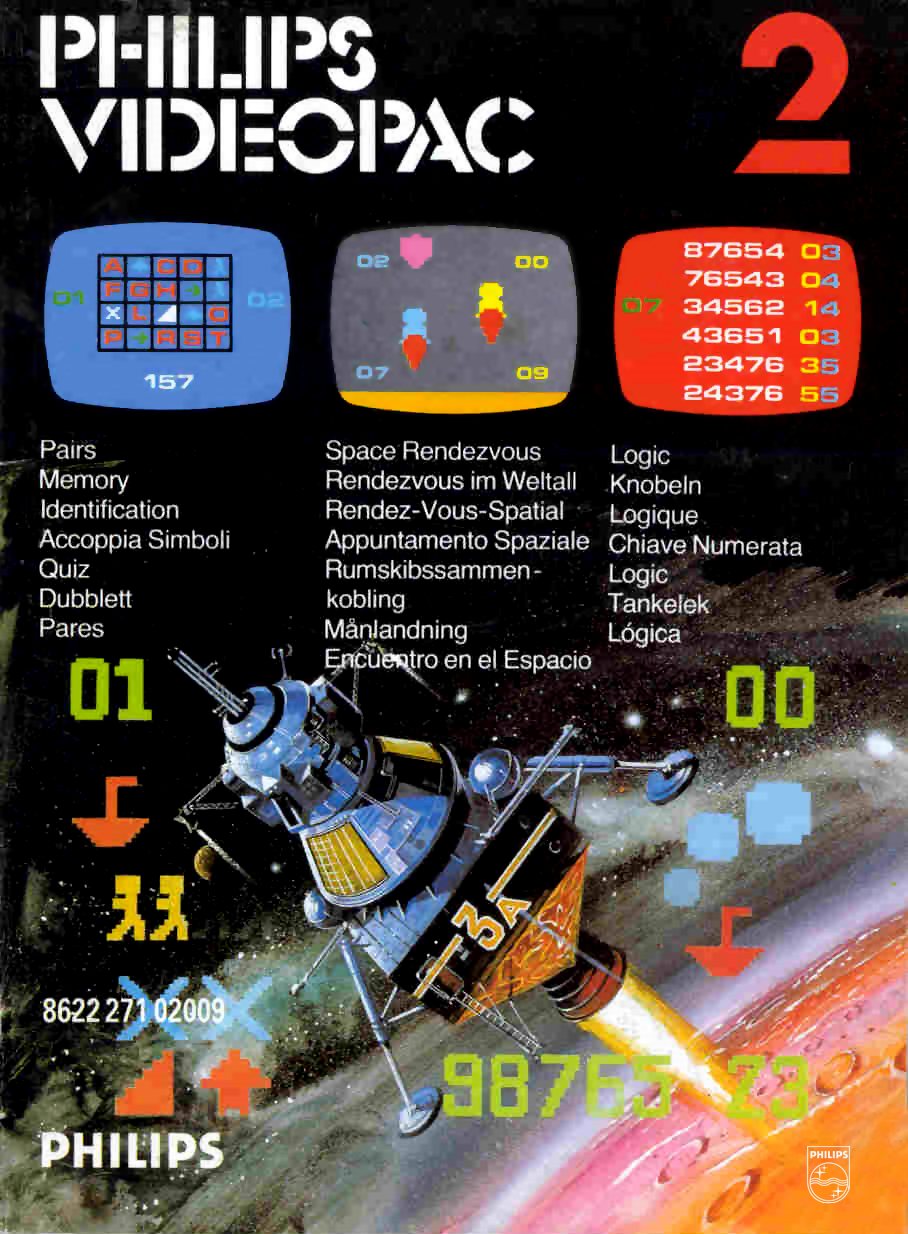 Pairs + Space Rendezvous + Logic box art