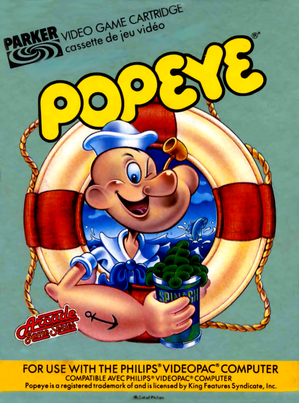 Popeye box art