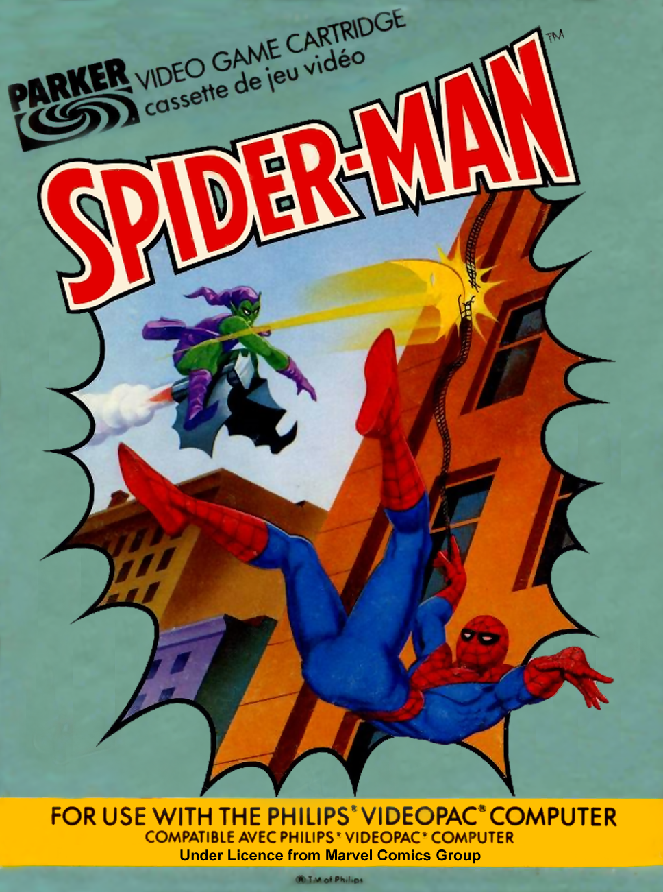 Spider-man box art