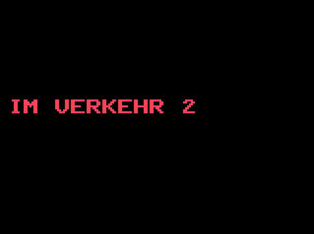 Verkehrsspiele 2 — sstitle (DE)
