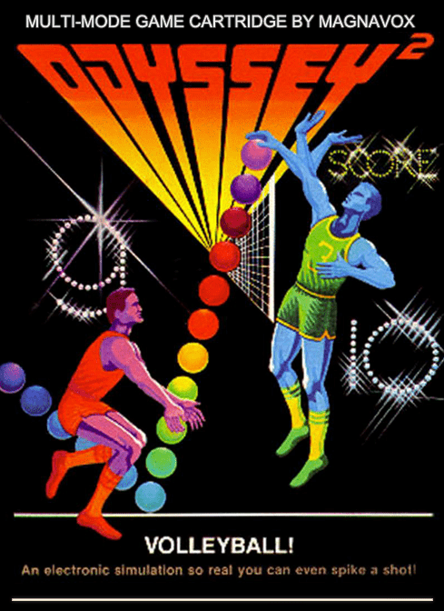 Volleyball box art