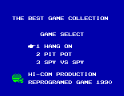 3 In 1 - The Best Game Collection — sstitle (KR)