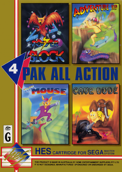 4 Pak All Action box art