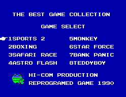 8 in 1 - The Best Game Collection — sstitle (KR)
