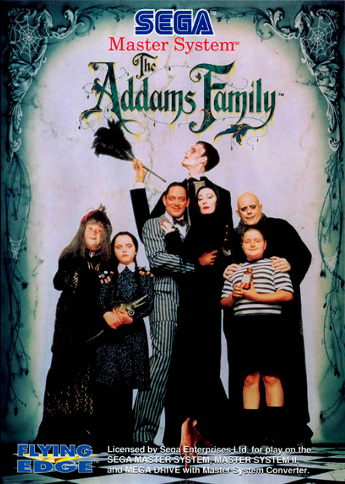Addams Family, The box art