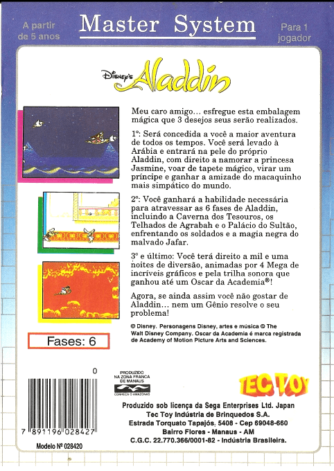 Aladdin — box-2D-back (BR)