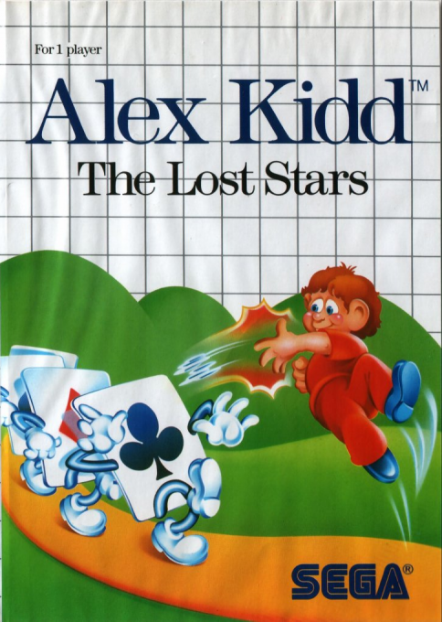 Alex Kidd - The Lost Stars — box-2D (EU)