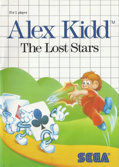 Alex Kidd - The Lost Stars box art