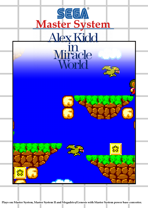 Alex Kidd In Miracle World — box-2D (SS)