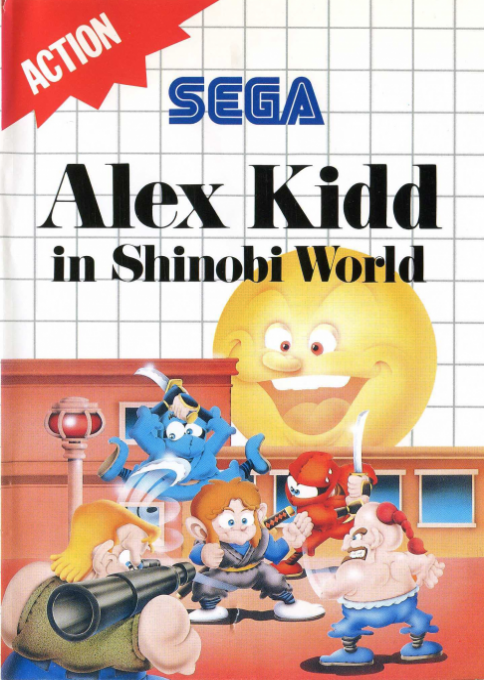 Alex Kidd In Shinobi World — box-2D (EU)