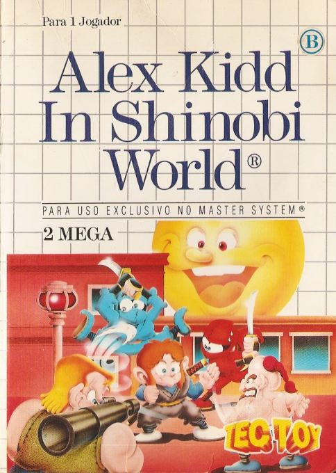 Alex Kidd In Shinobi World — box-2D (BR)
