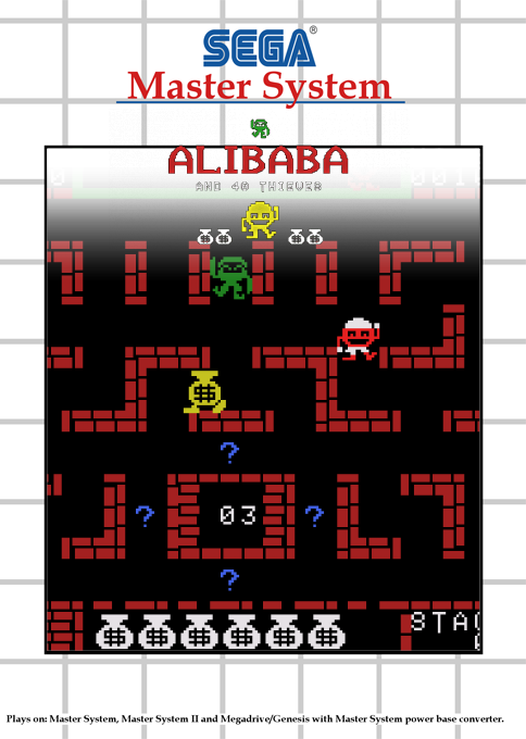 Alibaba And 40 Thieves box art