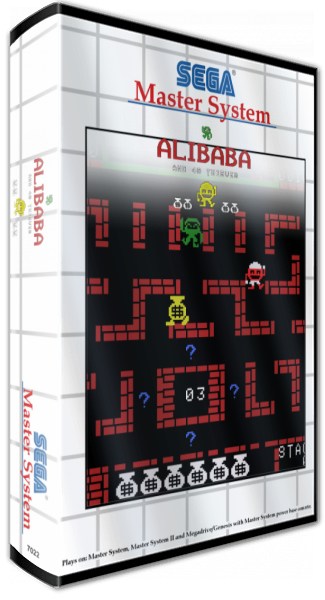 Alibaba And 40 Thieves — box-3D (SS)