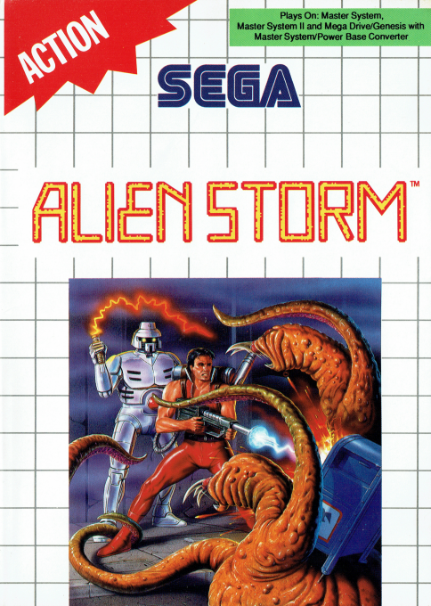 Alien Storm box art