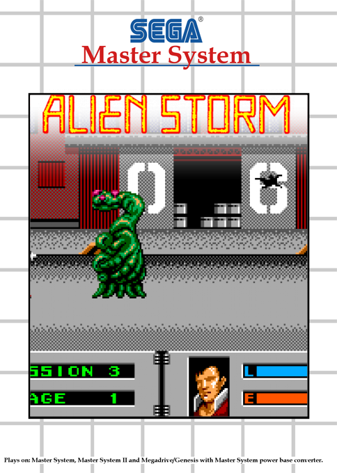 Alien Storm — box-2D (SS)