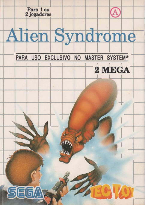 Alien Syndrome — box-2D (BR)