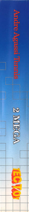 Andre Agassi Tennis — box-2D-side (BR)