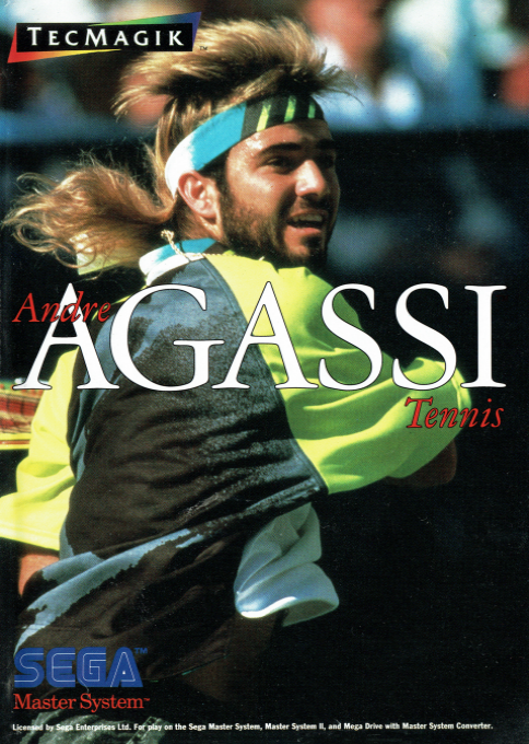 Andre Agassi Tennis box art