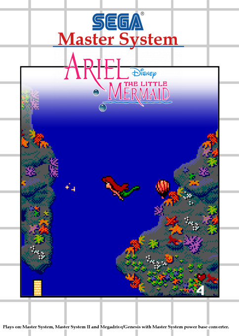 Ariel - The Little Mermaid — box-2D (SS)
