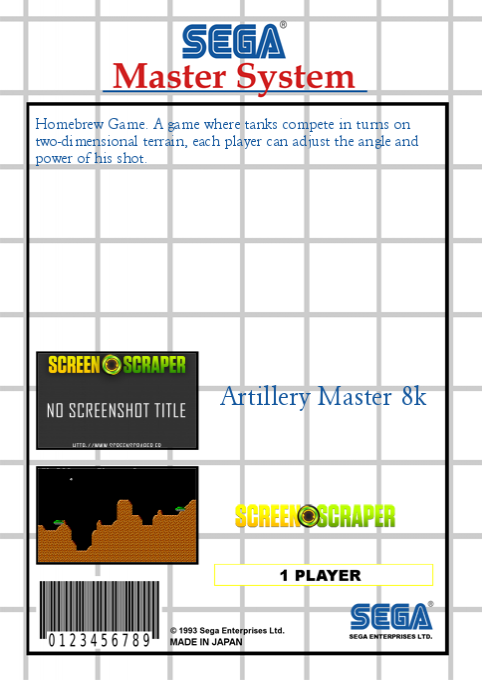 Artillery Master 8k — box-2D-back (SS)