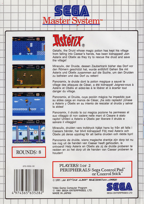 Astérix — box-2D-back (EU)