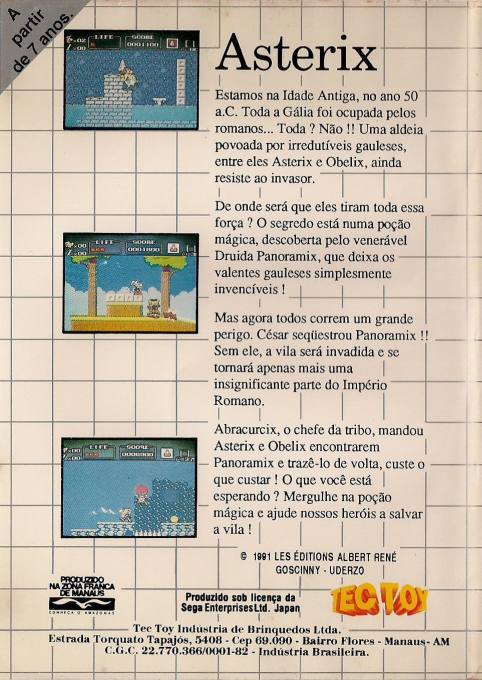 Astérix — box-2D-back (BR)