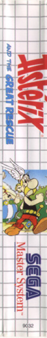 Astérix And The Great Rescue — box-2D-side (AU)