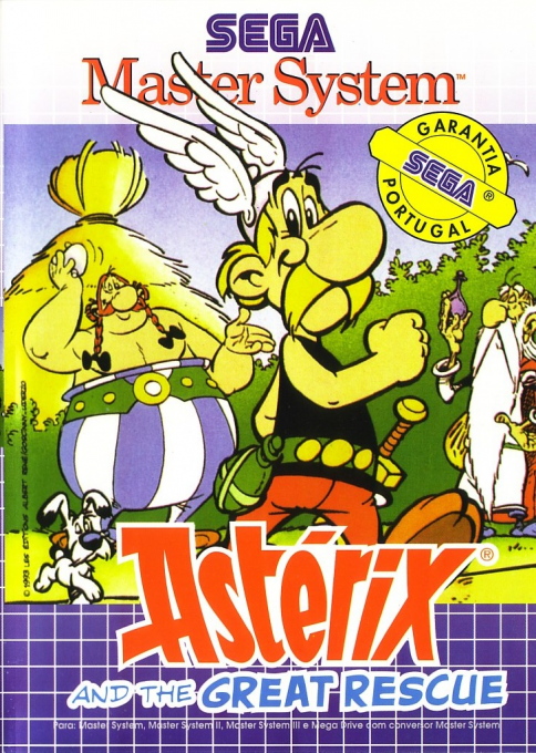 Astérix And The Great Rescue — box-2D (PT)
