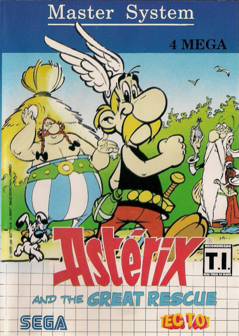 Astérix And The Great Rescue — box-2D (BR)