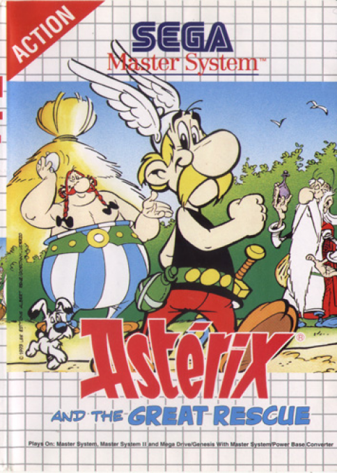 Astérix And The Great Rescue — box-2D (AU)