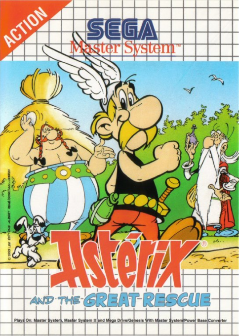 Astérix And The Great Rescue box art