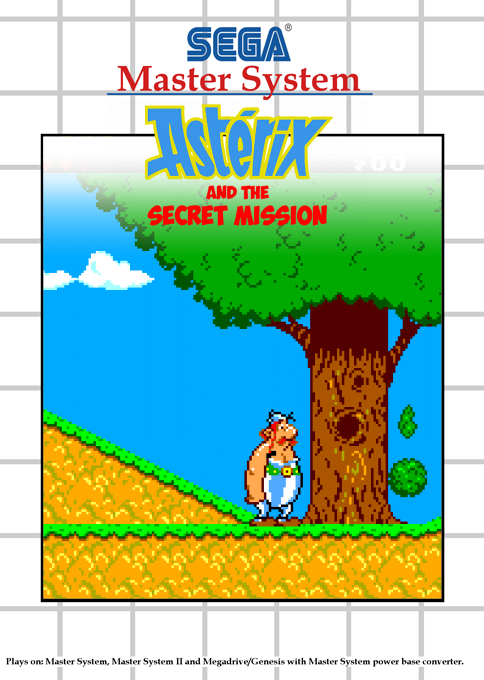 Astérix And The Secret Mission — box-2D (SS)