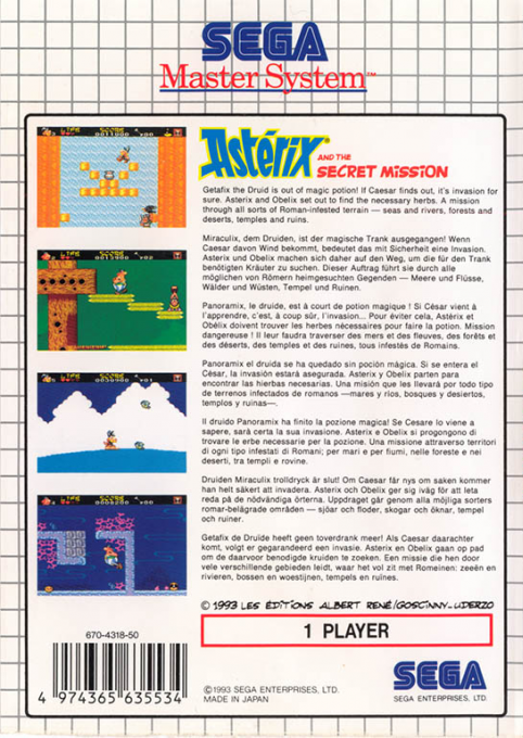 Astérix And The Secret Mission — box-2D-back (EU)
