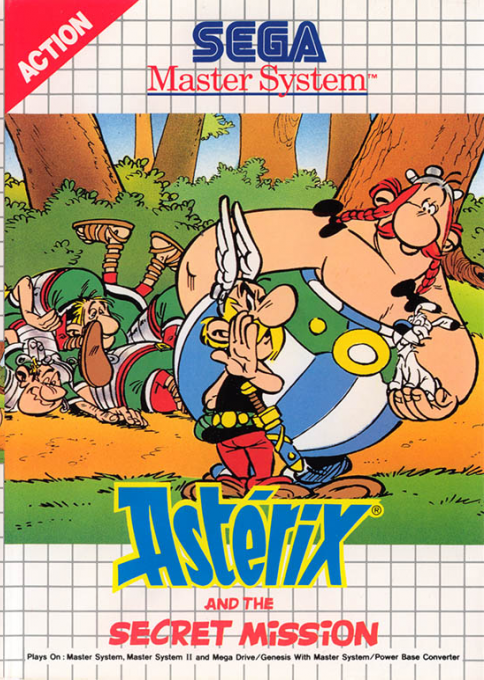 Astérix And The Secret Mission box art