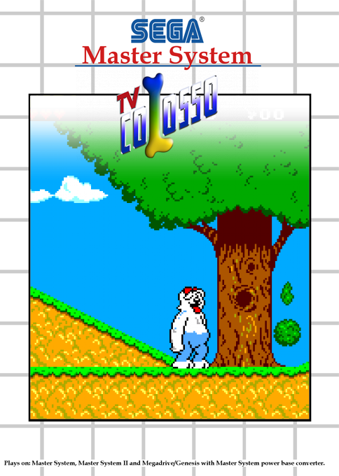As Aventuras Da Tv Colosso — box-2D (SS)