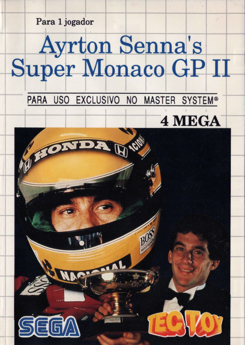 Ayrton Senna's Super Monaco Gp 2 — box-2D (BR)